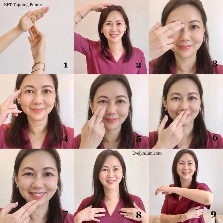 eft tapping points Evelyn Lim eft practitioner Singapore