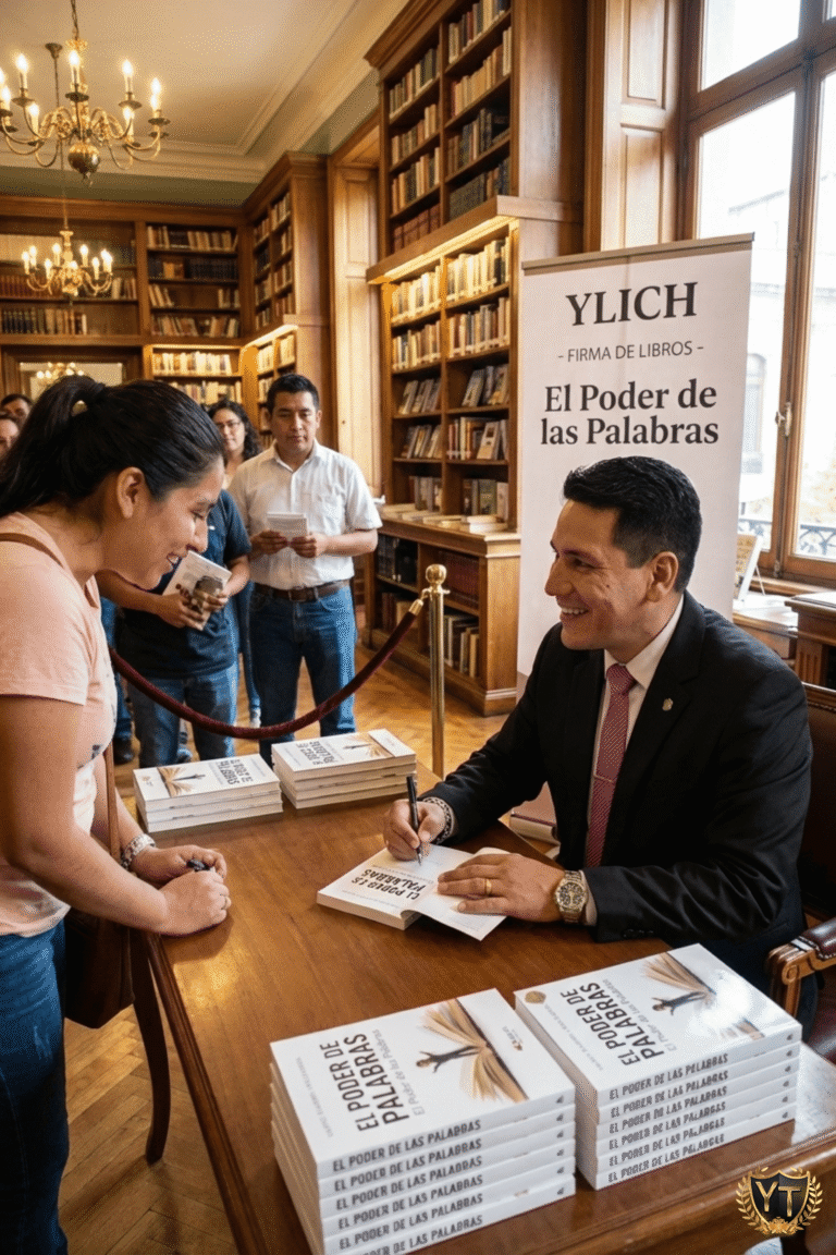 Máster Coach YLICH TARAZONA. Escritor y Conferencista Internacional. Psicólogo, hipnoterapeuta y Autor BestSeller 22